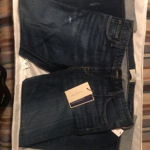 New 41 Hawthorn Distressed Girlfriend Jeans Sz 30